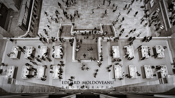 A view from above - B&W