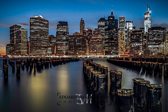 Lower Manhattan skyline