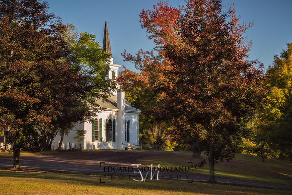 The little white church