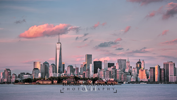 Downtown at dusk