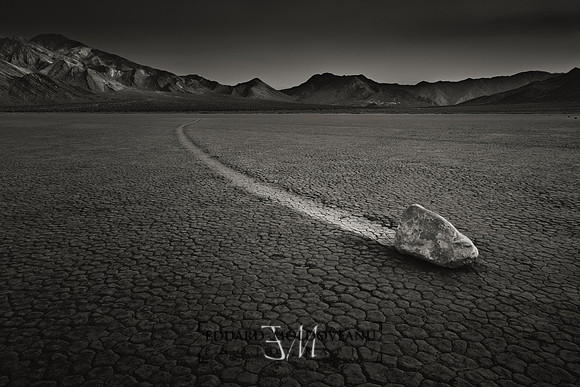 The Racetrack at Death Valley National Park, California