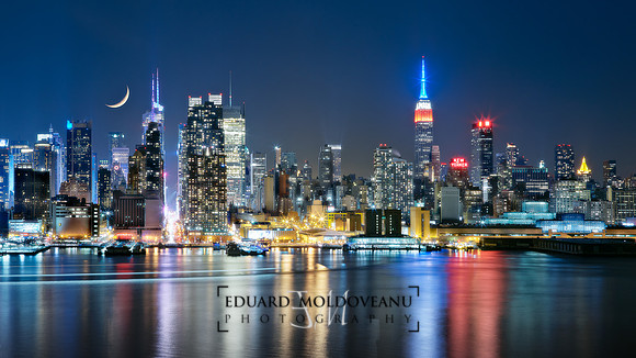 New York City skyline at 42nd street