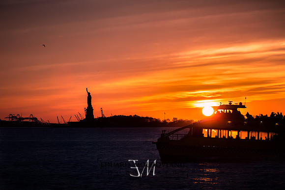 Sunset sail